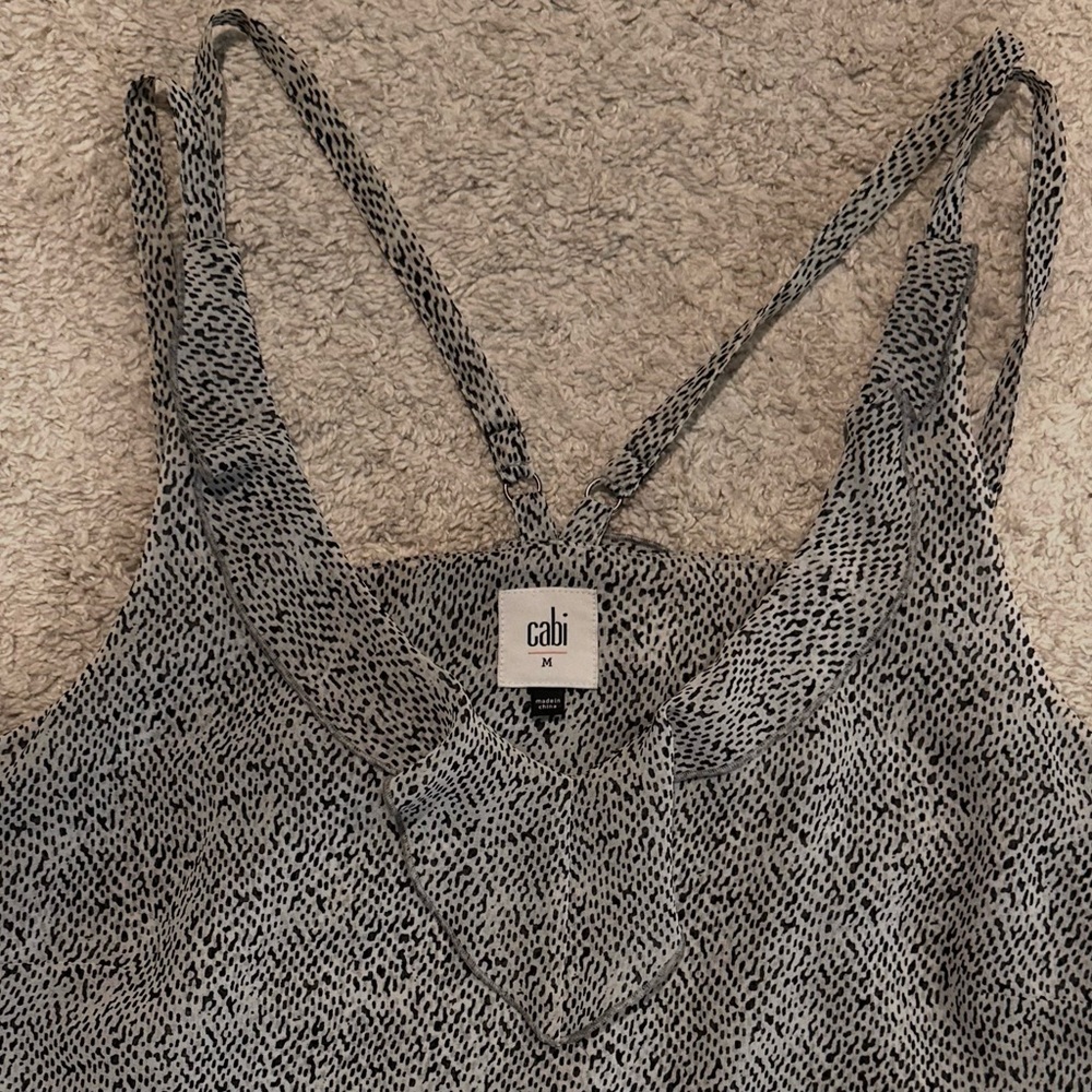 Cabi Women's Monochrome Tank Top